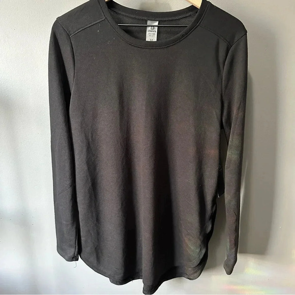 Mono B black casual long sleeve top. Medium.‎ NWT. See description - Picture 1 of 8